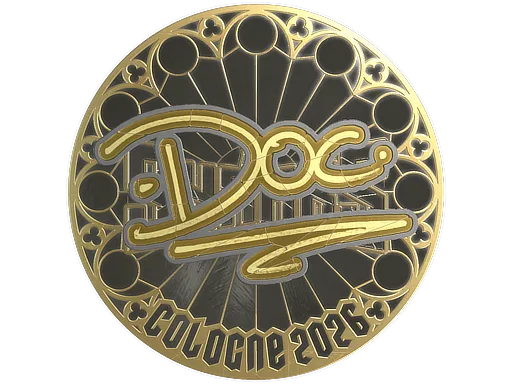 Sticker | doc (Gold) | Cologne 2026