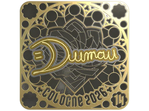 Sticker Slab | dumau (Gold, Ranked) | Cologne 2026