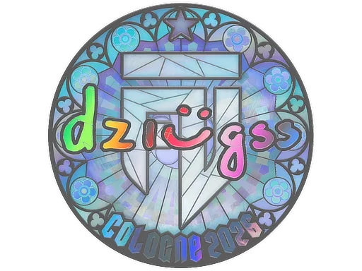 Sticker Slab | dziugss (Holo) | Cologne 2026