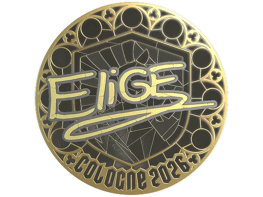 Sticker | EliGE (Gold) | Cologne 2026
