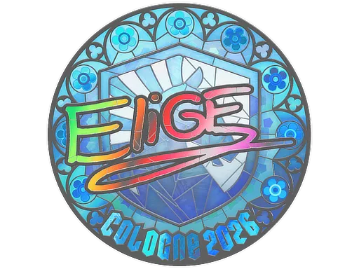 Sticker | EliGE (Holo) | Cologne 2026