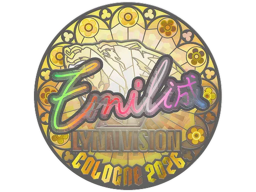 Sticker Slab | EmiliaQAQ (Holo) | Cologne 2026