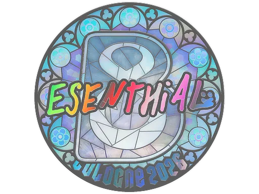 Sticker | esenthial (Holo) | Cologne 2026