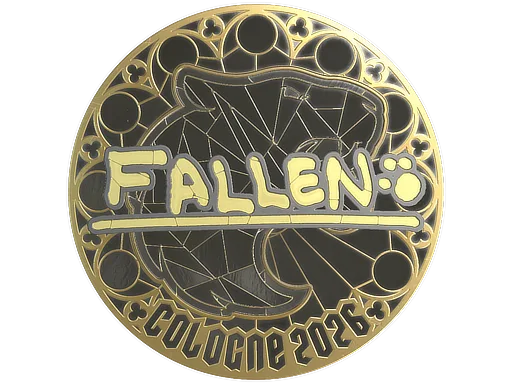 Sticker | FalleN (Gold) | Cologne 2026