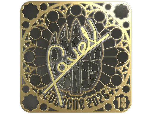 Sticker Slab | faveN (Gold, Ranked) | Cologne 2026