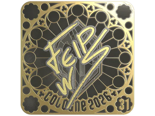 Sticker Slab | felps (Gold, Ranked) | Cologne 2026