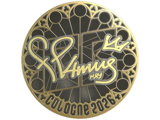 Sticker | FL4MUS (Gold) | Cologne 2026