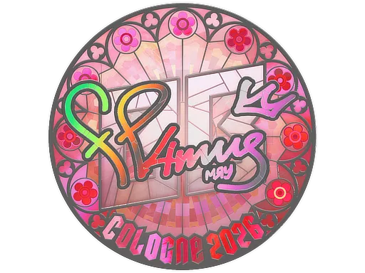 Sticker Slab | FL4MUS (Holo) | Cologne 2026