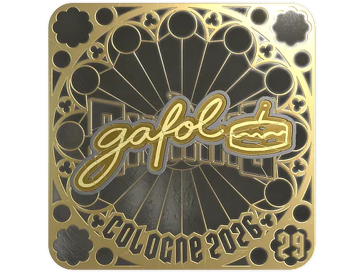 Sticker Slab | gafolo (Gold, Ranked) | Cologne 2026