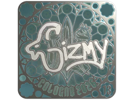 Sticker Slab | Gizmy (Foil, Ranked) | Cologne 2026