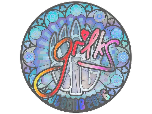 Sticker Slab | gr1ks (Holo) | Cologne 2026