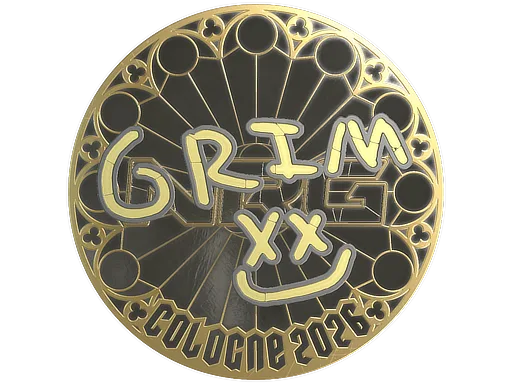 Sticker | Grim (Gold) | Cologne 2026