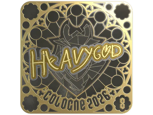 Sticker Slab | Heavygod (Gold, Ranked) | Cologne 2026