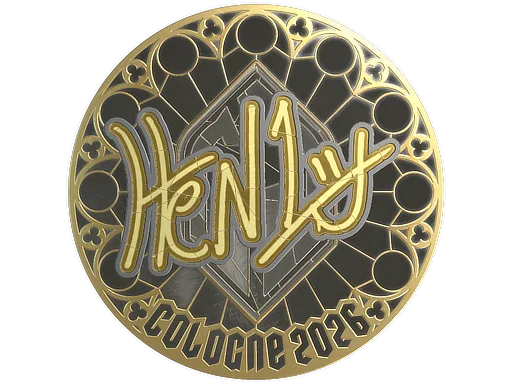 Sticker | HEN1 (Gold) | Cologne 2026