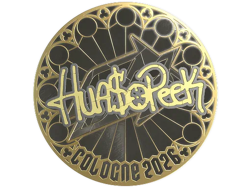 Sticker | HUASOPEEK (Gold) | Cologne 2026
