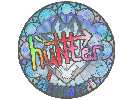 Sticker | huNter- (Holo) | Cologne 2026