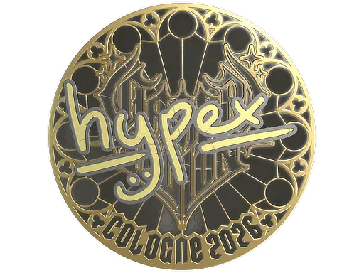Sticker | hypex (Gold) | Cologne 2026