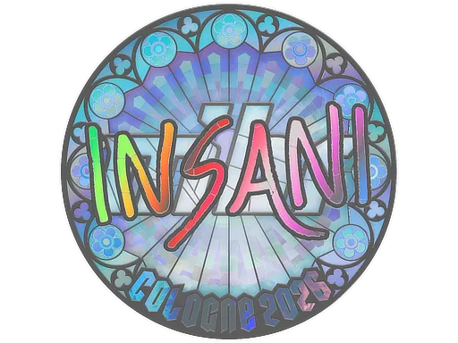 Sticker Slab | insani (Holo) | Cologne 2026