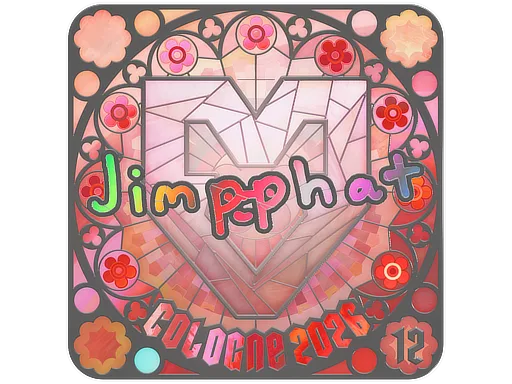 Sticker Slab | Jimpphat (Holo, Ranked) | Cologne 2026
