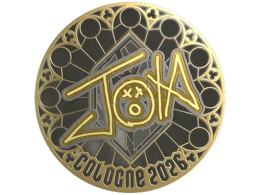 Sticker | JOTA (Gold) | Cologne 2026