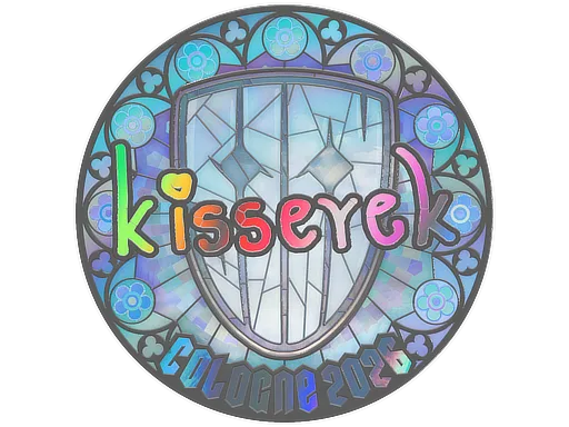 Sticker | kisserek (Holo) | Cologne 2026