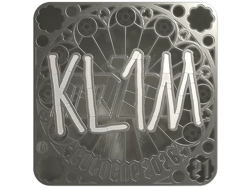 Sticker Slab | kl1m (Foil, Ranked) | Cologne 2026