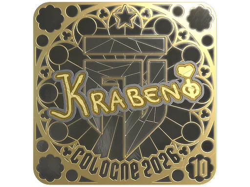 Sticker Slab | Krabeni (Gold, Ranked) | Cologne 2026
