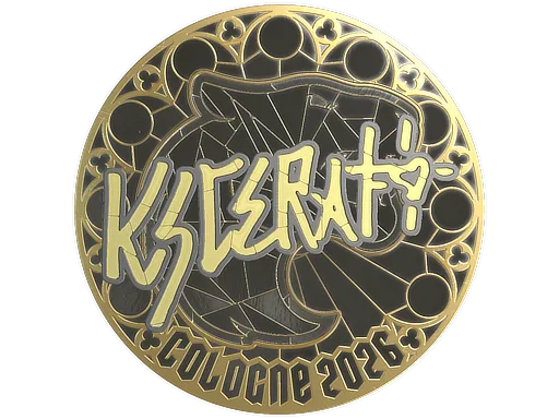 Sticker | KSCERATO (Gold) | Cologne 2026