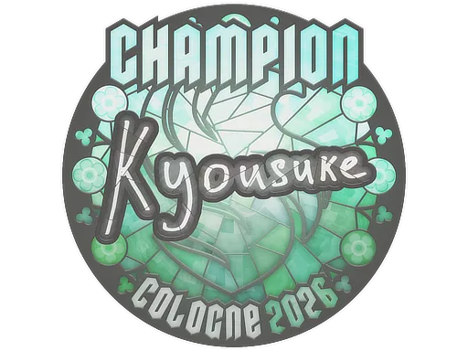 Sticker Slab | kyousuke (Champion) | Cologne 2026