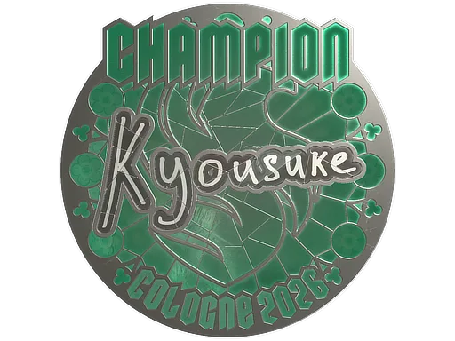 Sticker Slab | kyousuke (Foil, Champion) | Cologne 2026