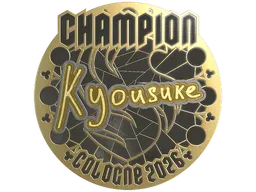 Sticker | kyousuke (Gold, Champion) | Cologne 2026