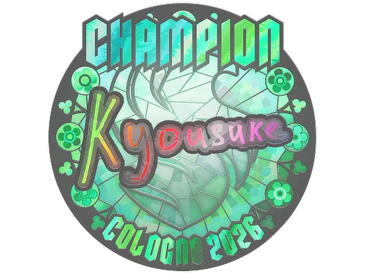 Sticker Slab | kyousuke (Holo, Champion) | Cologne 2026