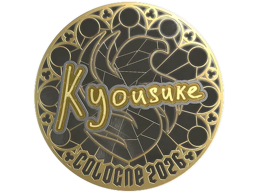 Sticker | kyousuke (Gold) | Cologne 2026