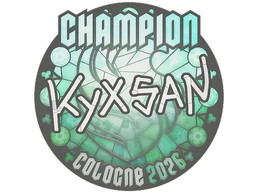 Sticker | kyxsan (Champion) | Cologne 2026
