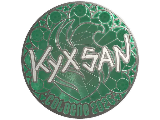 Sticker Slab | kyxsan (Foil) | Cologne 2026