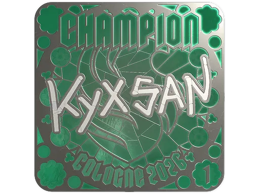 Sticker Slab | kyxsan (Foil, Ranked) | Cologne 2026