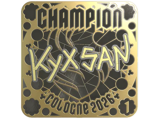 Sticker Slab | kyxsan (Gold, Ranked) | Cologne 2026
