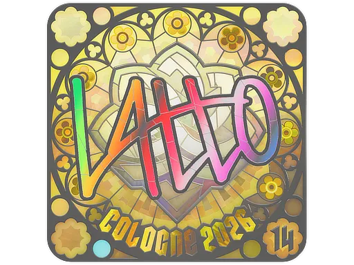 Sticker Slab | latto (Holo, Ranked) | Cologne 2026