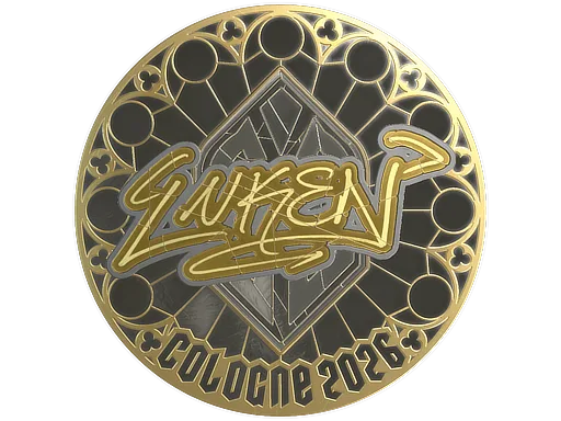 Sticker | luken (Gold) | Cologne 2026