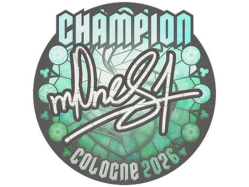 Sticker | m0NESY (Champion) | Cologne 2026