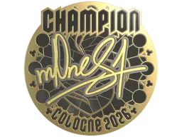 Sticker | m0NESY (Gold, Champion) | Cologne 2026