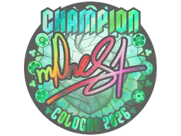 Sticker | m0NESY (Holo, Champion) | Cologne 2026