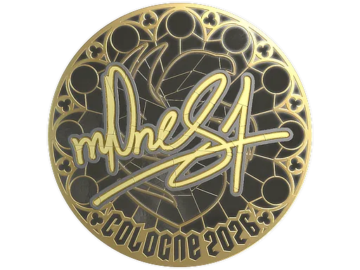 Sticker Slab | m0NESY (Gold) | Cologne 2026