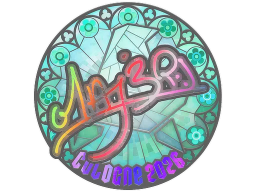 Sticker Slab | MAJ3R (Holo) | Cologne 2026