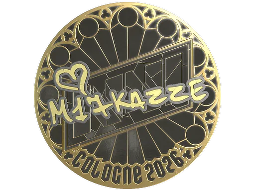Sticker | makazze (Gold) | Cologne 2026
