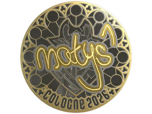 Sticker | MATYS (Gold) | Cologne 2026