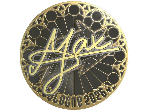 Sticker | max (Gold) | Cologne 2026
