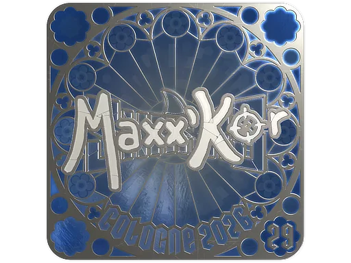 Sticker Slab | maxxkor (Foil, Ranked) | Cologne 2026