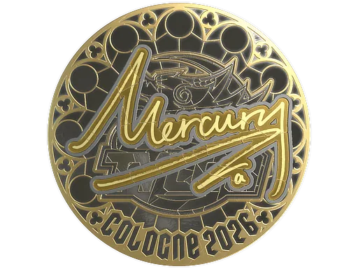 Sticker | Mercury (Gold) | Cologne 2026