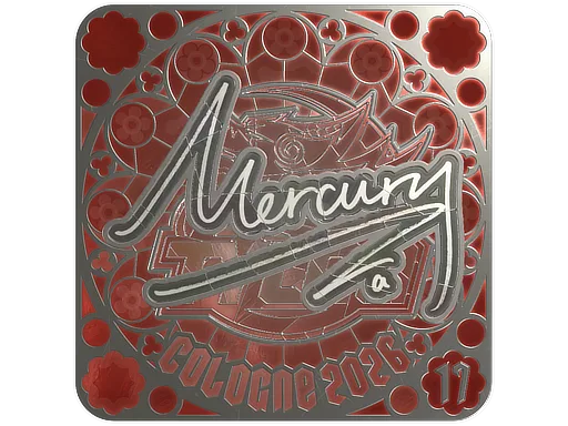 Sticker Slab | Mercury (Foil, Ranked) | Cologne 2026